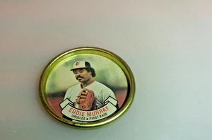 1987 Topps Eddie Murray Orioles Pinback Button Coin Disc MLB Vintage Promo - Picture 1 of 2