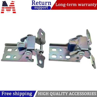 New Pair of Upper Front Door Hinge L&r For 02-08 Dodge Ram 1500 Foto 1 de 4