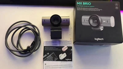 Logitech MX Brio, Webcam mit 4K OVP - Bild 1 von 2