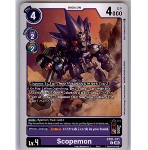 Scopemon Regular Common World Convergence BT21-071 C NM - Picture 1 of 2