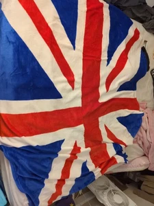Union Jack Fleecedecke Schlafpartner - Bild 1 von 4