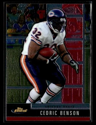 Tarjeta Finest #51 2008 Cedric Benson Chicago Bears Foto 1 de 2