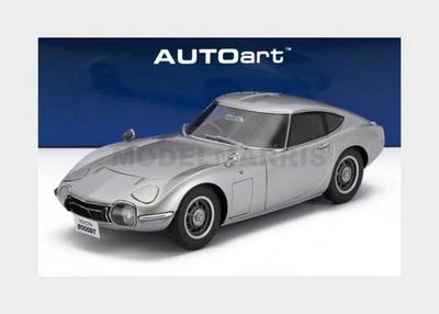 AUTOART 79548 TOYOTA - 2000GT 1967 - SILVER - 1/18 - Immagine 1 di 2
