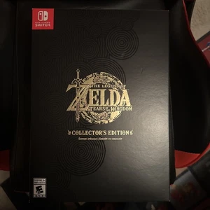 The Legend Of Zelda - Tears Of The Kingdom Collectors Edition - New - Box Dings - Picture 1 of 4