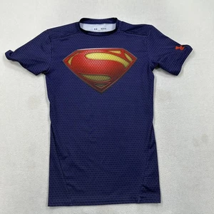 Under Armour Shirt Herren Medium HeatGear Compression Superman Alter Ego DC Comics - Bild 1 von 11