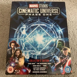 Marvel Studios Collector's Edition Box Set - Phase 1 (Blu-ray, 2017) - Picture 1 of 11