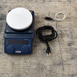 Four E’s MIO102003 wissenschaftlicher magnetischer Heizplattenrührer mit Sonde - Bild 1 von 10