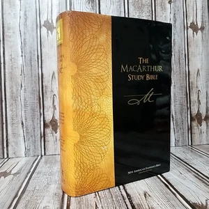 The Macarthur Study Bible: New American Standard NASB (Hardcover, 2006) HCDJ - Foto 1 di 19