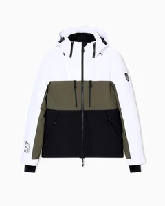 EA7 GIACCA SCI - BIANCO/VERDE/NERO - 7M000459AF13889-M0178 - Foto 1 di 1