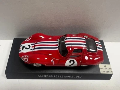 Maserati 151 Le Mans 1962 Grani & parteners auto modellino 1:43 diecast - Immagine 1 di 4