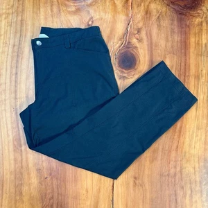 Duluth Trading Women's Hiking Pants Black Polyester 14 X 29 Stretch Outdoor LL4 - Picture 1 of 6