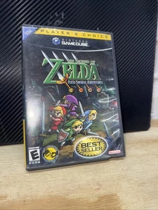 Juego Legend of Zelda Four Swords Adventure GameCube con manual probado funciona en caja original - Imagen 1 de 7