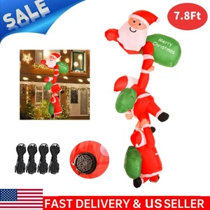 Luz LED inflable de Navidad de 7,8 pies para decoración de patio exterior - Imagen 1 de 8