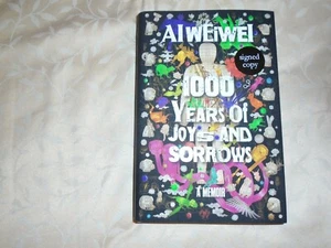 Ai WeiWei signiertes Buch 1000 Jahre Freuden und Trauer - Bild 1 von 4