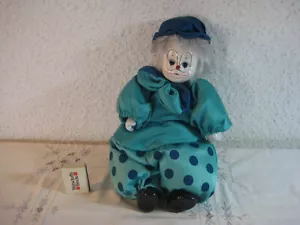 Harlekin / Clown Puppe mit Porzellankopf aus Sammlung - Bild 1 von 3