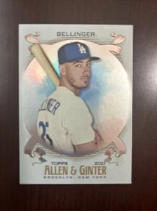 2021 Topps Allen & Ginter Hot Box Silver Foil #98 Cody Bellinger *Mint* - Picture 1 of 2