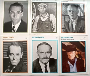 E275 6x  Starfilmkarten - HENRY FONDA - Picture 1 of 4