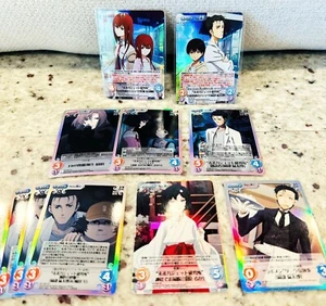 [Steins Gate] Kurisu Okabe Mayuri Moeka Luka - Chaos TCG SR & SC Foil Karte x10 - Bild 1 von 5