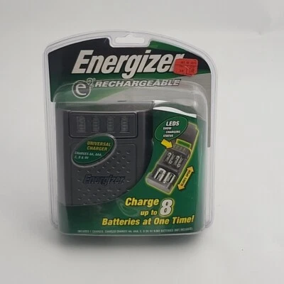 Energizer E2 Recharger Battery Charger New Sealed Charges Up To 8 Batteries - Image 1 of 3