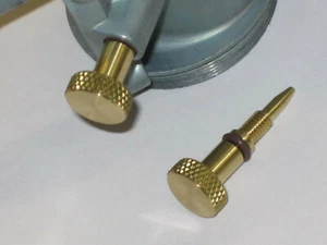 Amal 930 932 626 inactivo ajuste tornillo de pulgar acelerador parada mezcla de aire conjunto dedo Op - Imagen 1 de 3
