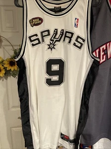 Nike Authentic San Antonio Spurs Tony Parker Jersey Size 48 - Picture 1 of 10
