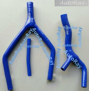 SILICONE RADIATOR HOSES for YAMAHA YZ 125 YZ125 1989 1990 1991 1992 89-92 - Picture 1 of 4