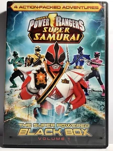 Power Rangers Super Samurai - Super Powered Black Box Volume 1 (DVD) Region 1 - Picture 1 of 3