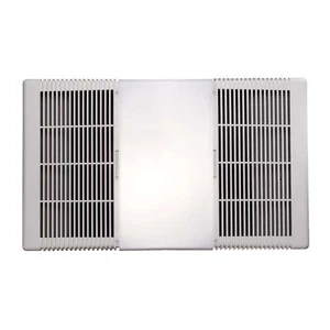 Broan-Nutone 668RP Ceiling Bathroom Exhaust Fan and Light Combo, 100-Watt Incand - Picture 1 of 5
