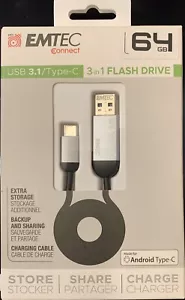 EMTEC USB 3.1/Type-C (ECMMD32GT753C) - Picture 1 of 2