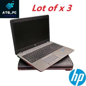 Lot 3 HP ProBook Laptop 450 G1 Core i5-4th No Battery As-is BOOT TO BIOS - Picture 1 of 10