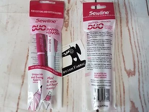 Sewline Duo Fabric Marker and Eraser, for making tailors marks on fabric - Picture 1 of 1
