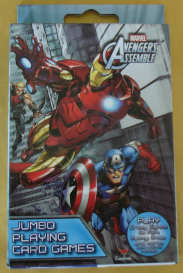 Marvel Avengers Assemble Jumbo Juegos de Cartas - Cardinal - Nuevo Foto 1 de 1