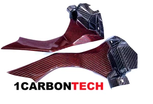 "R1M" HYBRID CONSOLE INTAKE CARBON FIBER 2015-2016-2017-2018-2019 YAMAHA YZF R1M - Picture 1 of 4