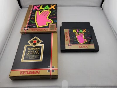 Klax for Nintendo NES In Box Near Mint Shape - Image 1 of 4