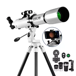 80mm Aperture 700mm Professional Refractor Telescope for Adults & Beginners - Picture 1 of 10