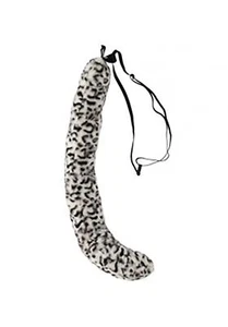 Deluxe Snow Leopard Plush Tail - Picture 1 of 1