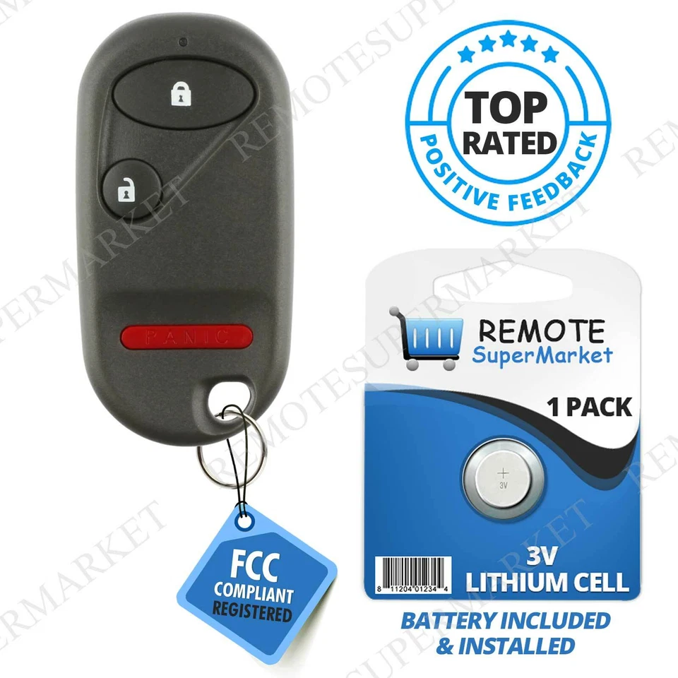 For 2005 2006 2007 2008 2009 2010 2011 Honda Element Keyless Car Remote Key Fob Foto 1 de 1