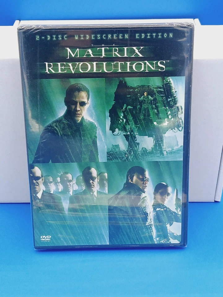 Matrix Revolutions 2 DVD Set Widescreen Edition Keanu Reeves Ds44