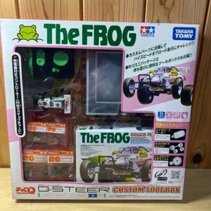 TAKARA TOMY Q-Steer Tamiya BUGGIES Choro-Q The FROG CUSTOM TOOL BOX from JPN - Picture 1 of 13