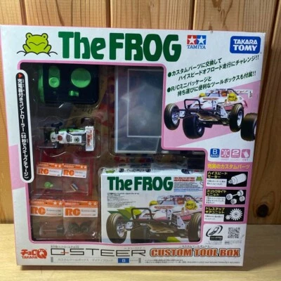 TAKARA TOMY Q-Steer Tamiya BUGGIES Choro-Q The FROG CUSTOM TOOL BOX from JPN - Image 1 of 4