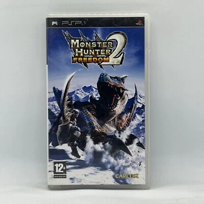Monster Hunter Freedom 2 Capcom Rare PlayStation Portable PSP Game Free Post - Image 1 of 4