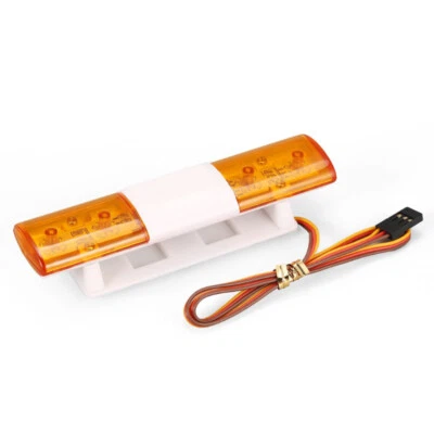 Flashing LED Police RC Car Light Bar For 1/10 1/8 HSP TAMIYA Axial SCX10 D90 Car - Image 1 of 4