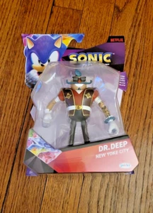 Jakks Pacific Netflix Sonic Prime New Yoke City Dr. Figura profunda 5" - Imagen 1 de 2