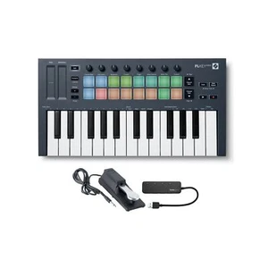 Novation FLkey Mini 25-Key MIDI Keyboard Controller for FL Studio Bundle with... - Picture 1 of 8