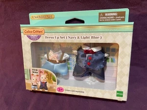Navy & Light Blue Town Dress Up Set - NEW Calico Critters Sylvanian Families Dad - Picture 1 of 24