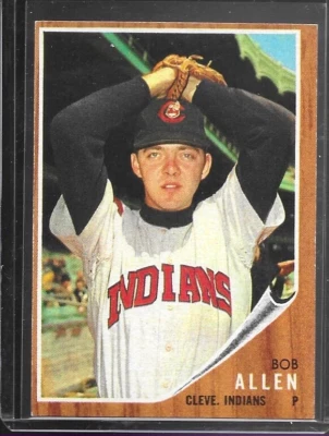 1962 Topps -  Bob Allen #543 (SP) NM - Image 1 of 2