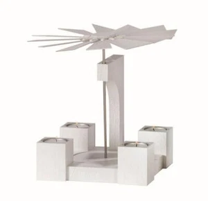 Table pyramid without filling white WxLxH= 19.5x19.5x19cm NEW Table decoration - Picture 1 of 1