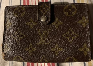 Authentic Louis Vuitton Kisslock Wallet French Twist Purse 884 FO - Picture 1 of 11