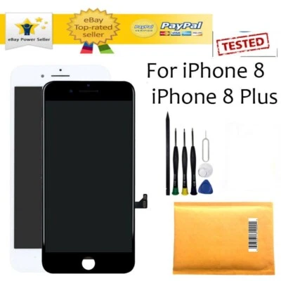 Lote de montaje de altavoces de cámara con pantalla LCD de repuesto de pantalla para iPhone 8/8 plus Foto 1 de 4