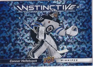 2023-24 ponte superiore istintivo scintilla #IN3 Connor Hellebuyck - Foto 1 di 2